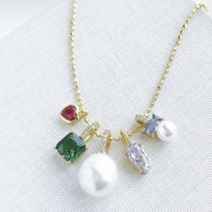 Kate Spade Little Gem Charm Pendant Necklace NWT